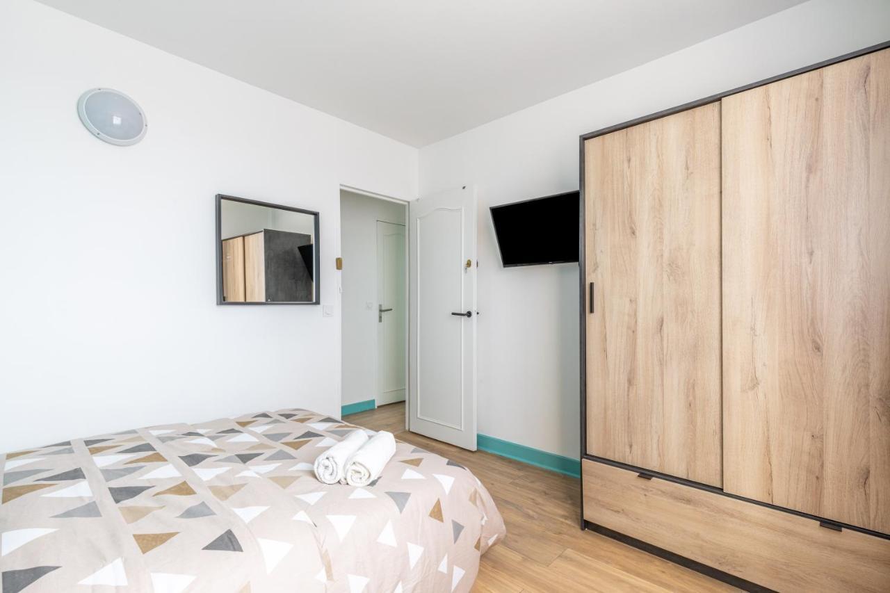 Ferienwohnung Chic Apart With Parking Mantes-la-Jolie Exterior foto