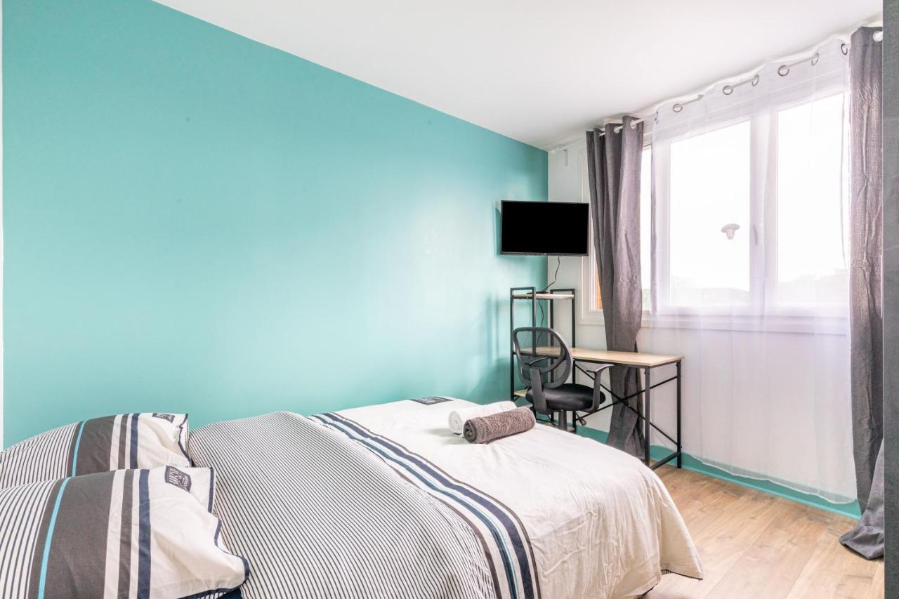 Ferienwohnung Chic Apart With Parking Mantes-la-Jolie Exterior foto